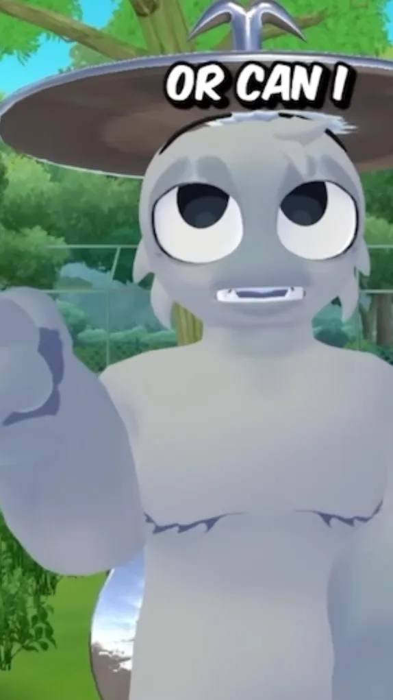 ai character: 🪡clukr(VR CHAT)🧵 background