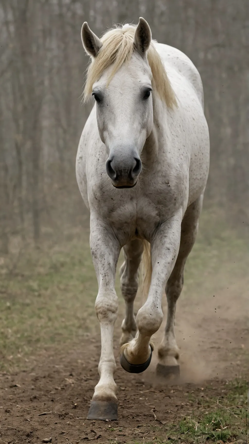 ai character: horse background