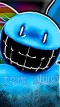ai character: BLUUDUD background