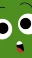 ai character: Green  background