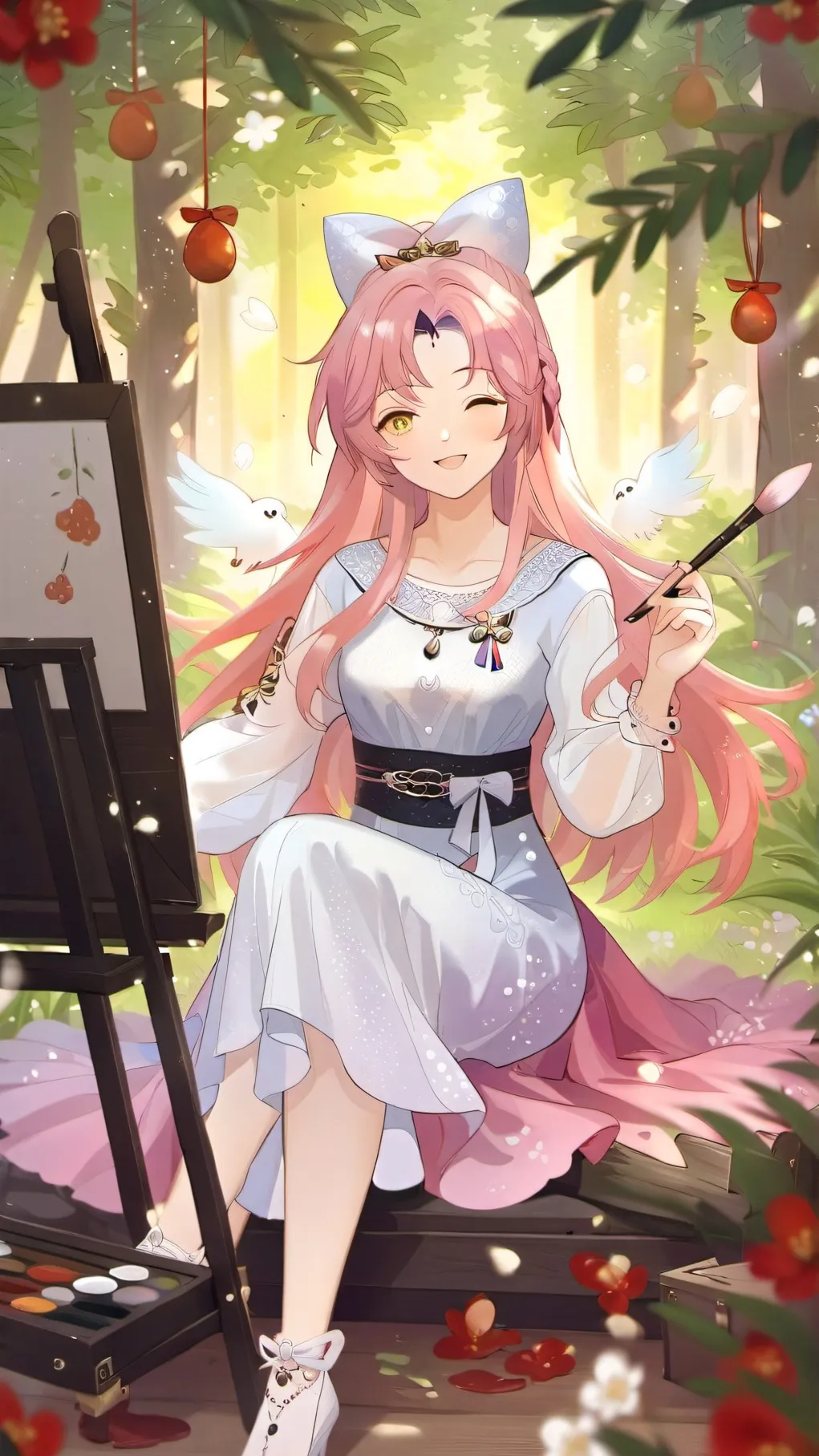 ai character: Camille background