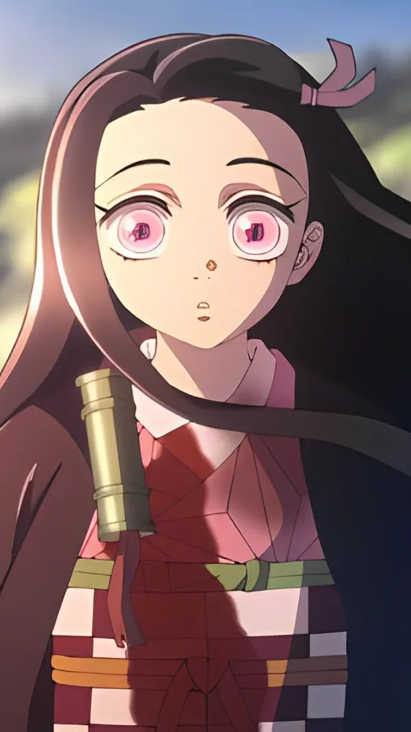 ai character: Nezuko background
