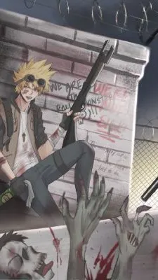 ai character: Mha Apocalypse RP background