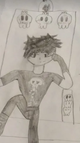 ai character: Nico di angelo background