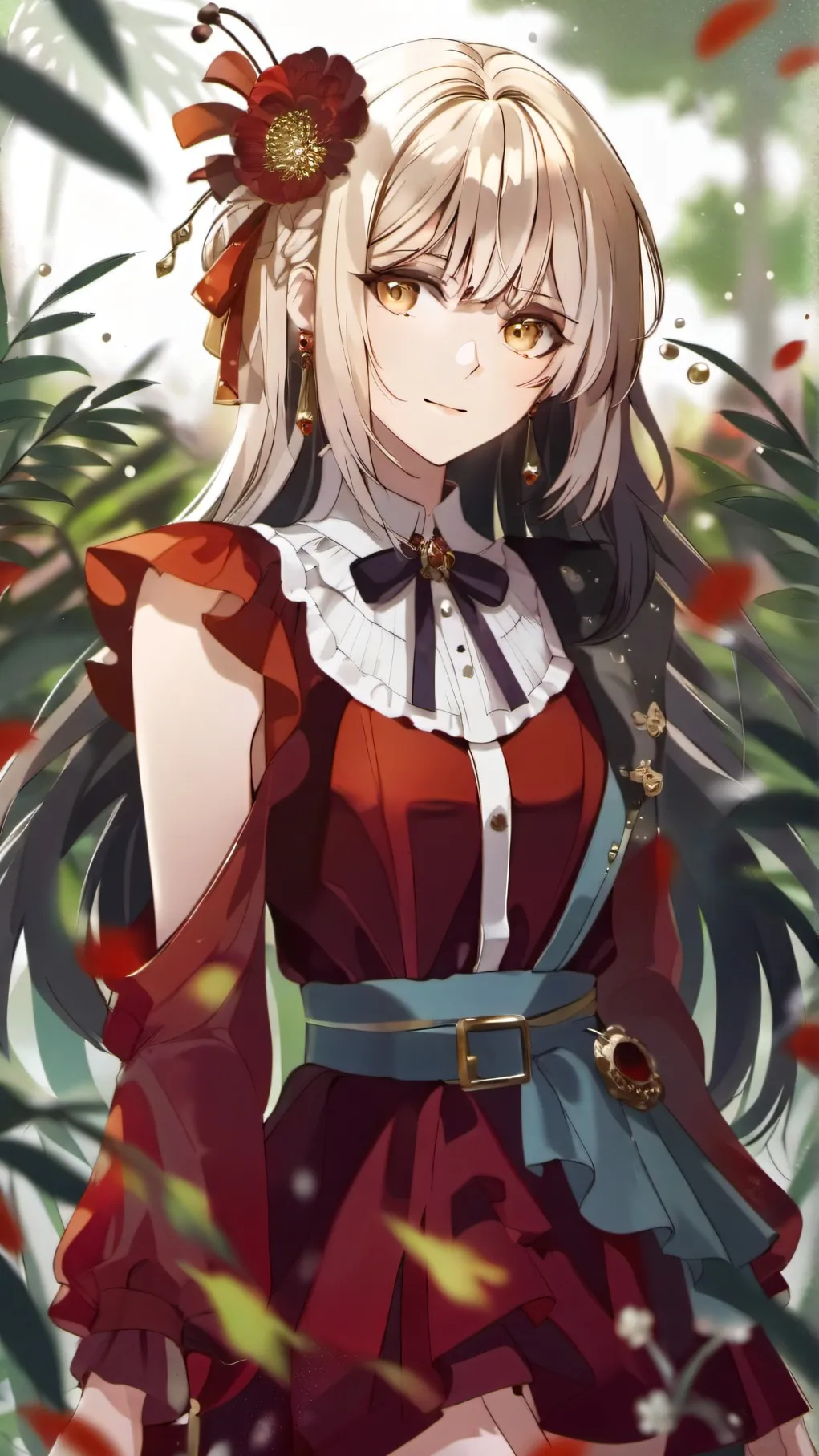 ai character: Luna background