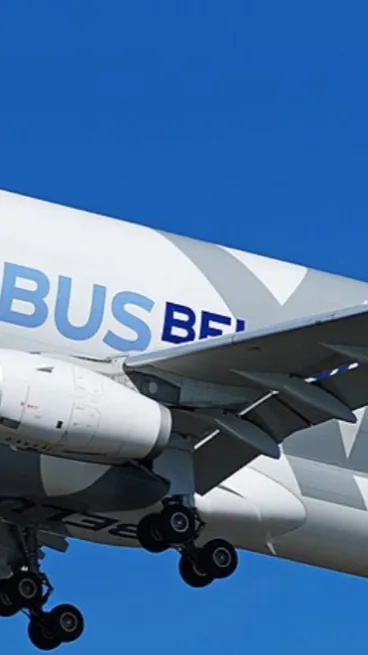 ai character: Sus Airbus Beluga background