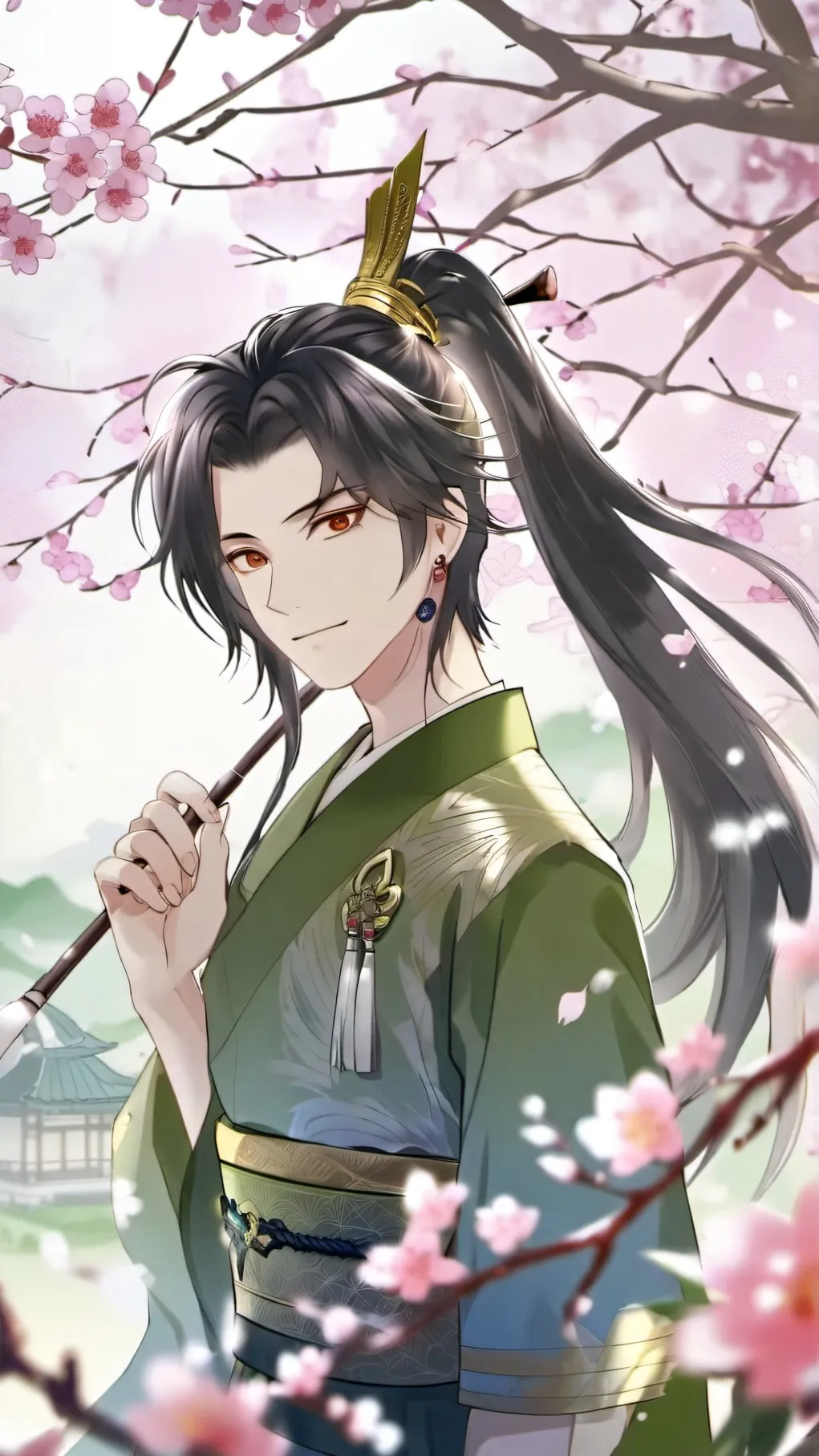 ai character: SUKUNA!! background