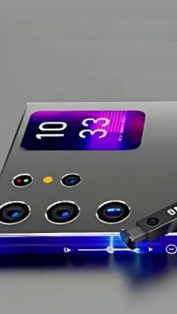 ai character: Samsung S 2026  background