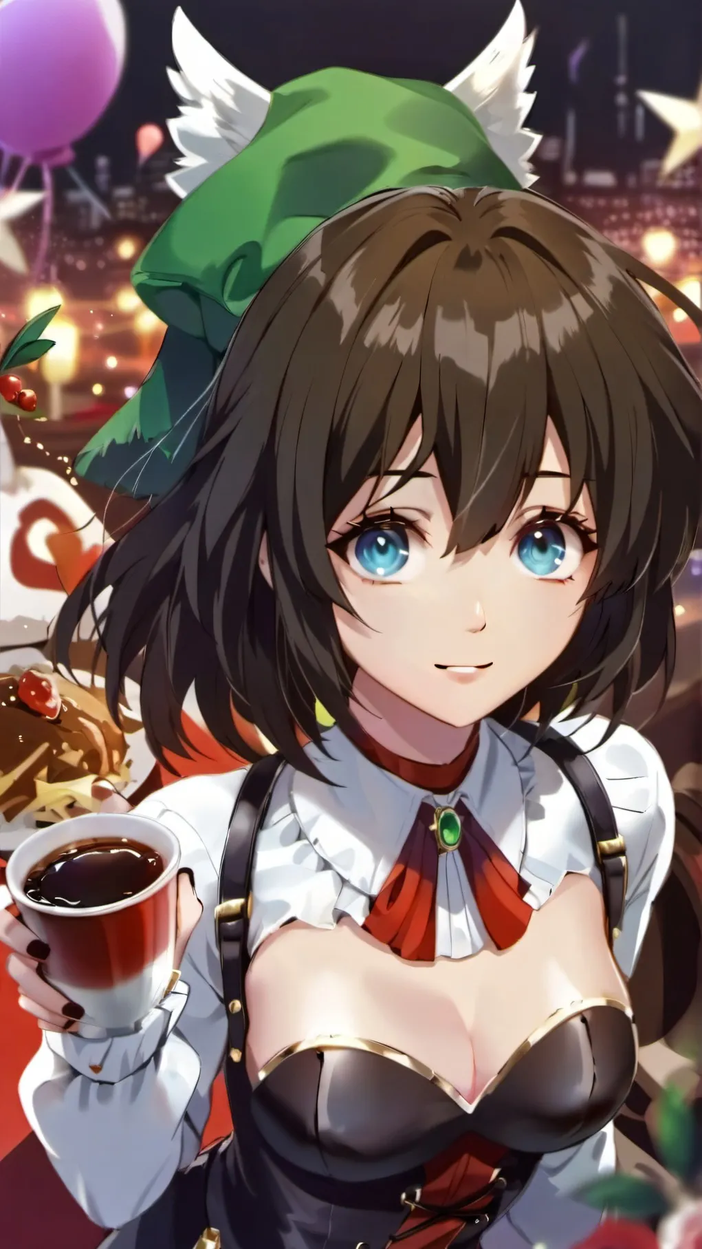 ai character: deku girl background