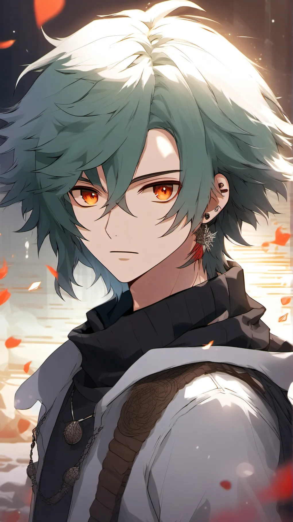 ai character: MHA Hot background