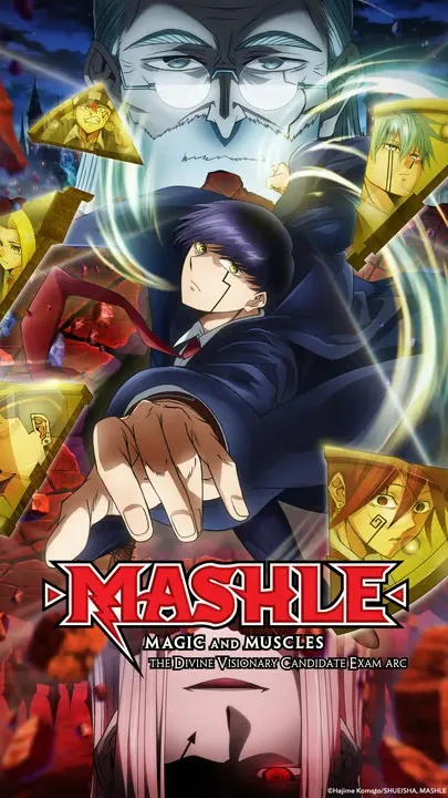 ai character: MHA x Mashle background