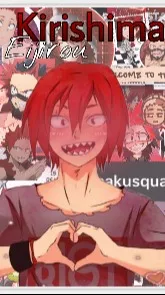 ai character: Eijiro Kirishima background