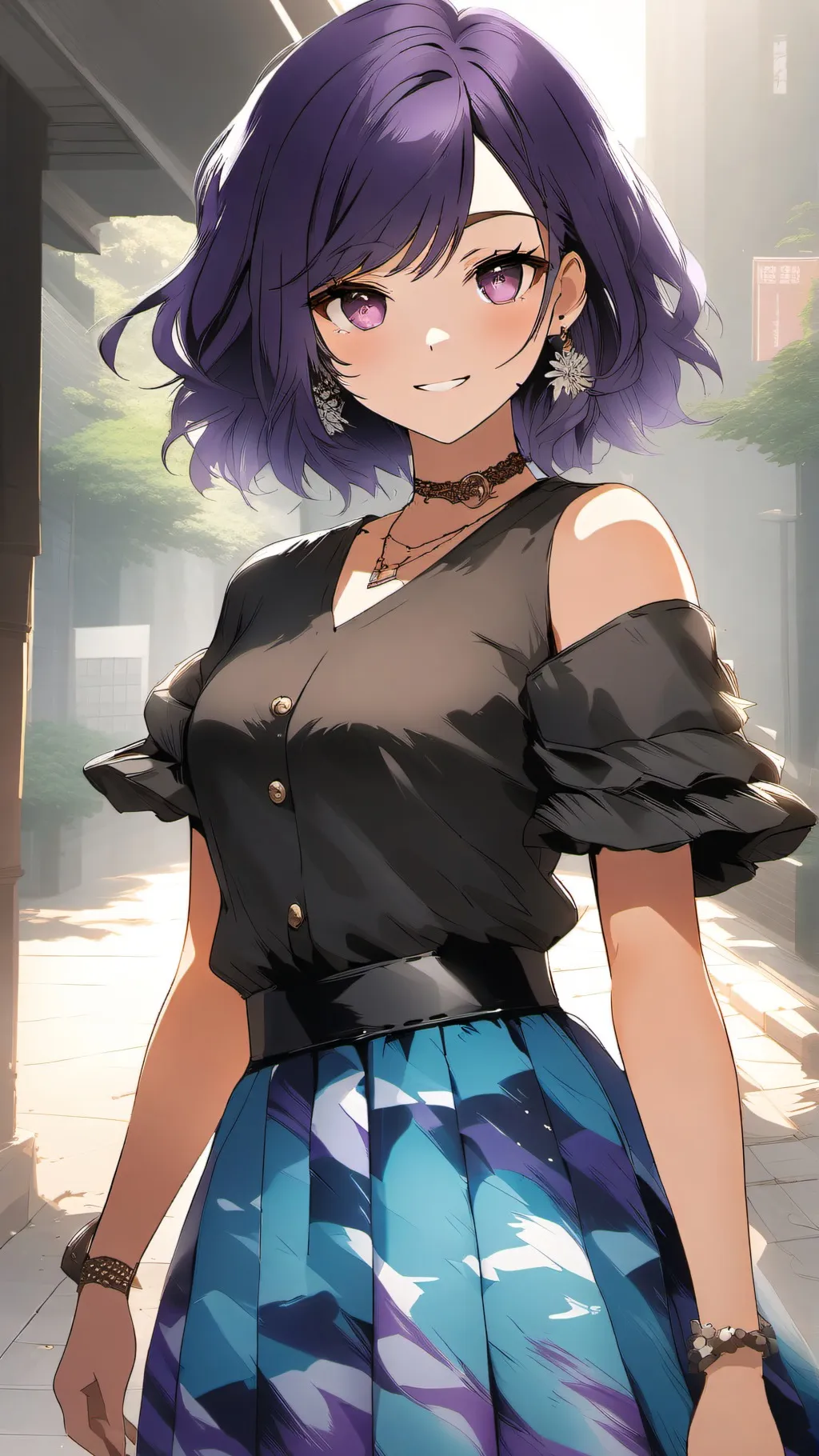 ai character: Angel  background