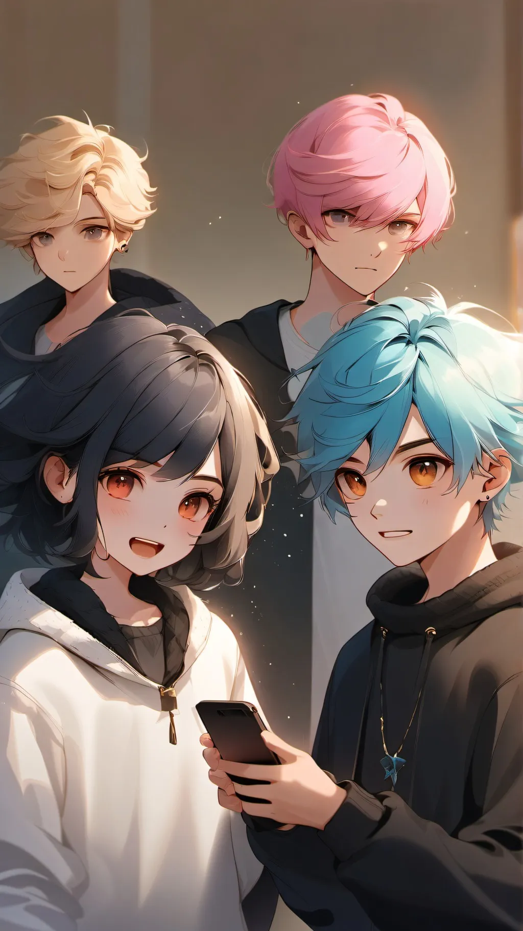 ai character: Ur siblings  background