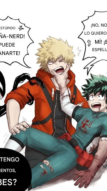 ai character: Kacchan-ven deku-s background