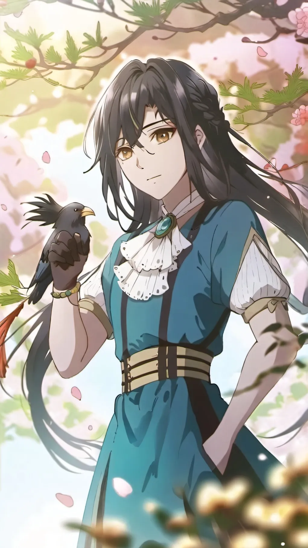 ai character: hremes background