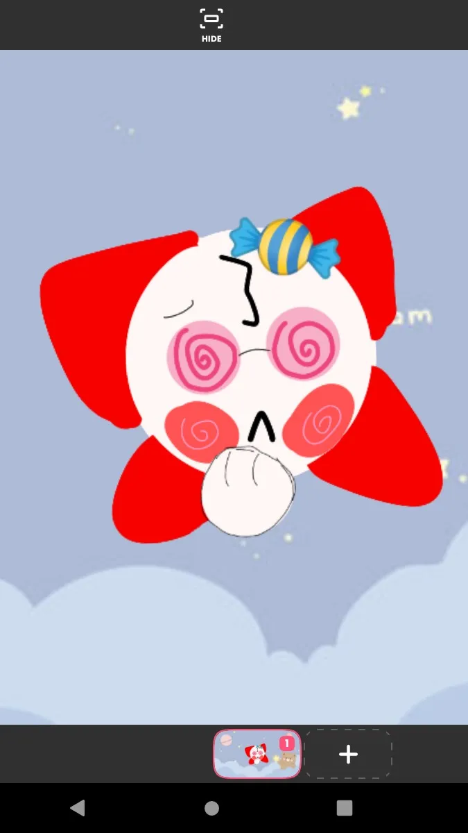ai character: Cocoa background