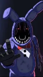 ai character: Withered Bonnie background
