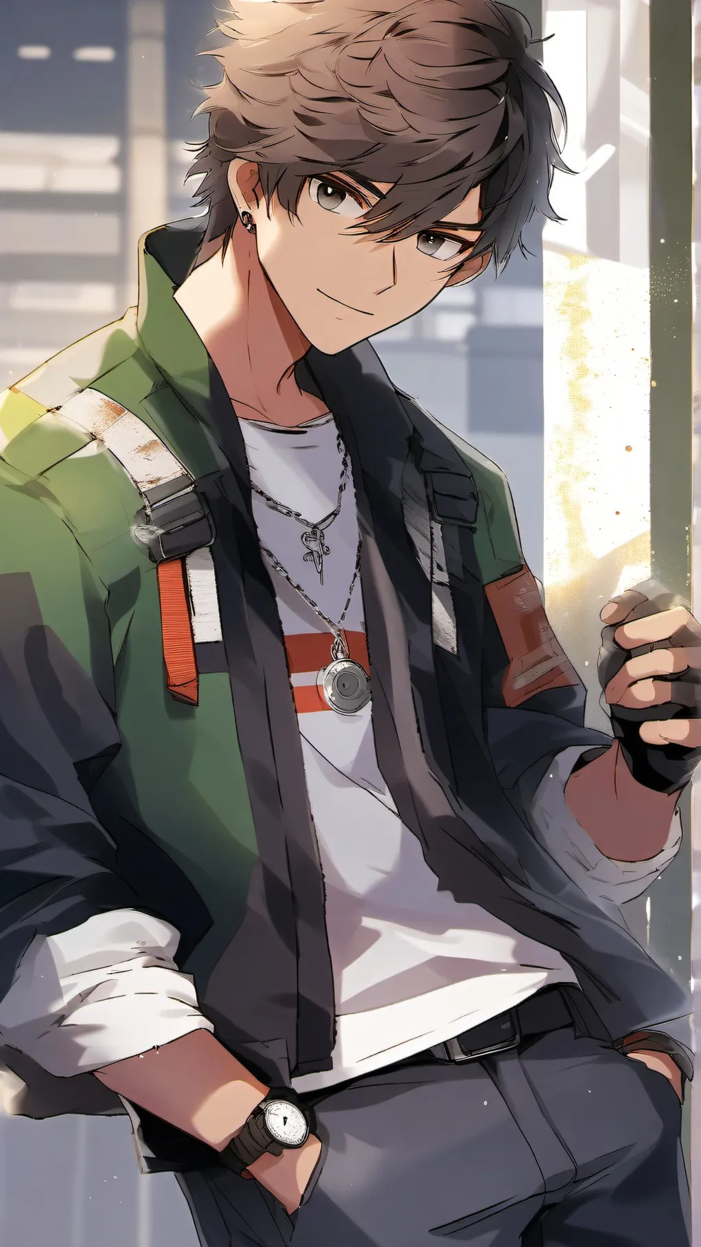 ai character: Midnight Burnout🏎 background