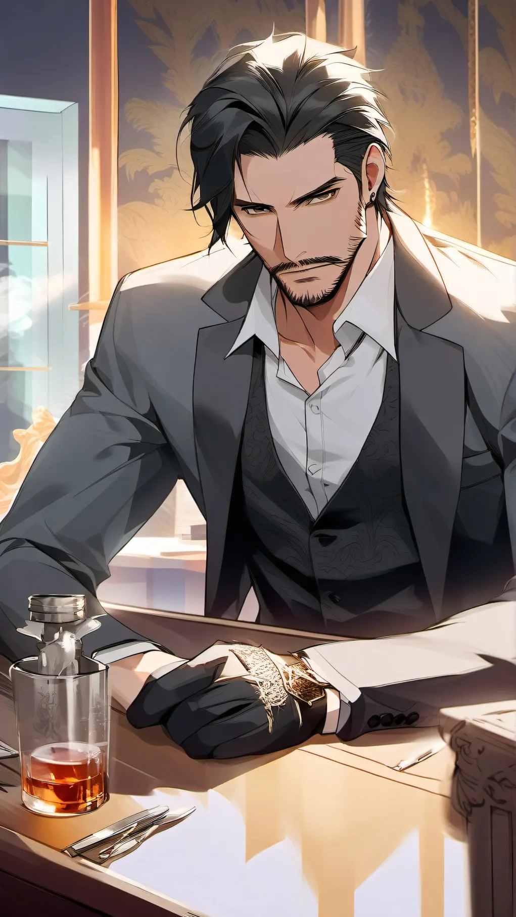 ai character: Luca Moretti 🏢🗒️ background