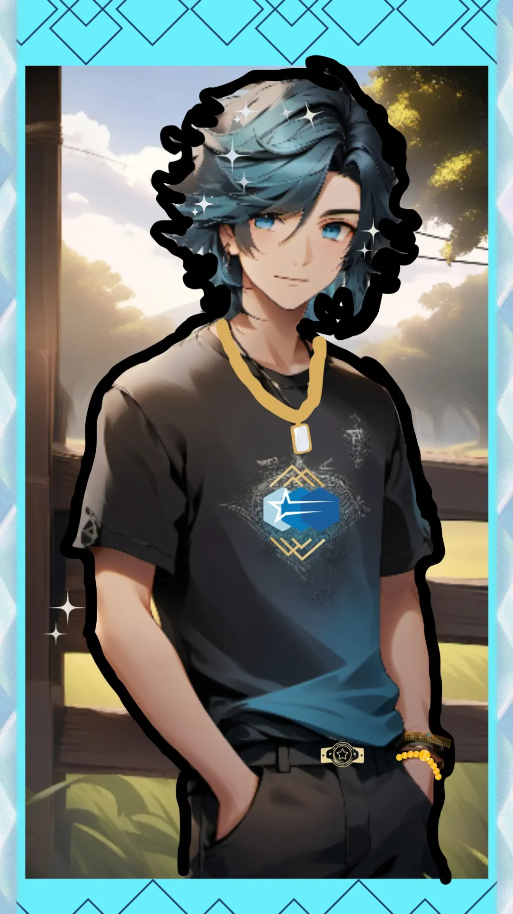 ai character: Good Samaritan🫴 background