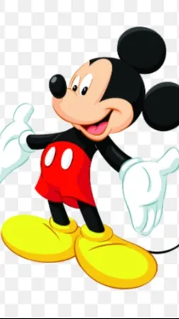 ai character: Mickey Mouse background
