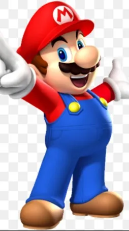 ai character: Mario background