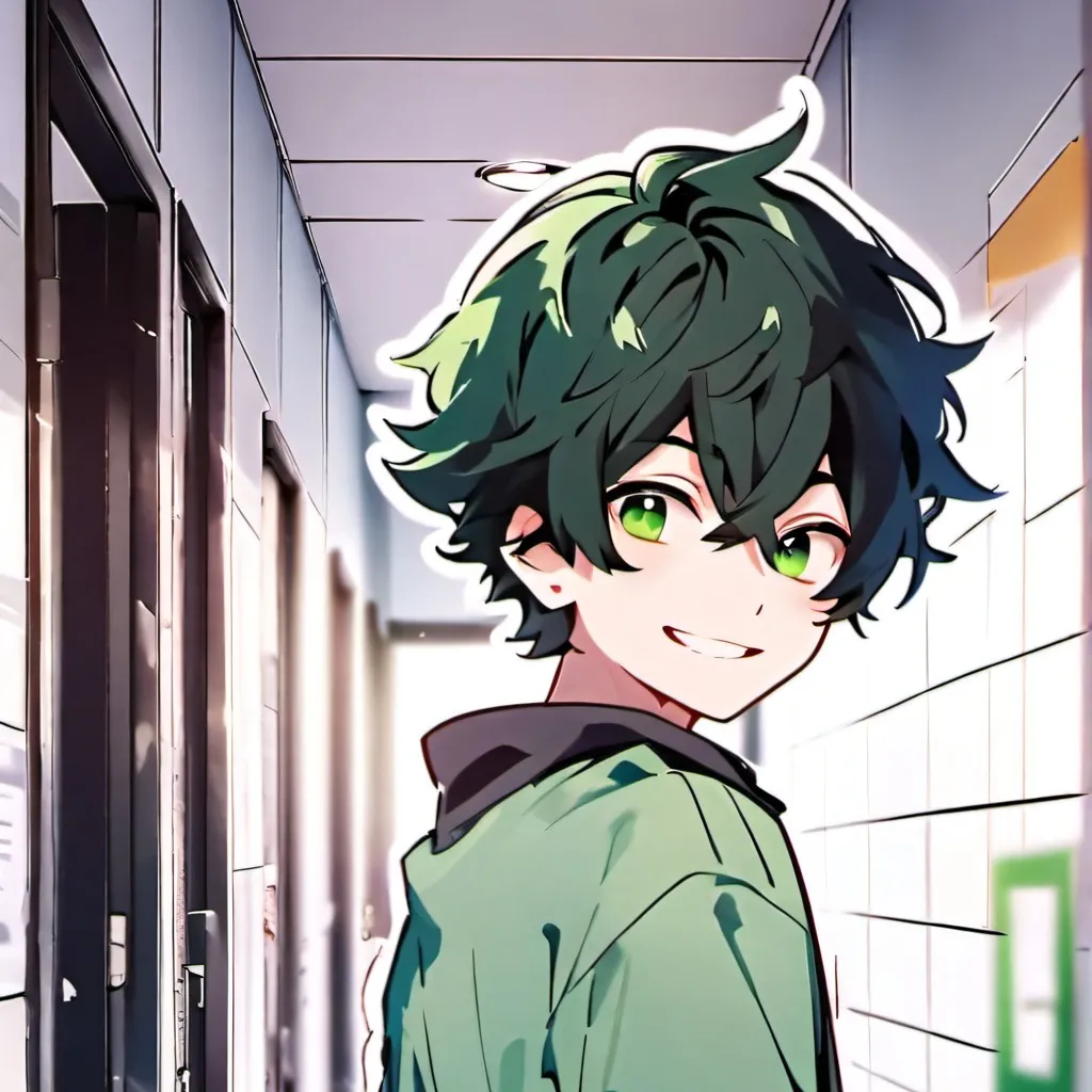 chat with ai character: Deku leaves squad