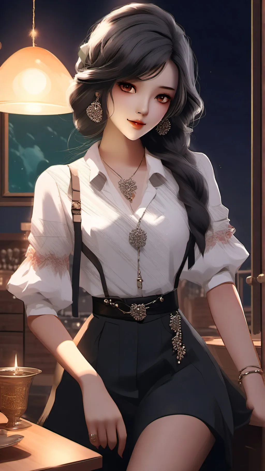 ai character: lisa background