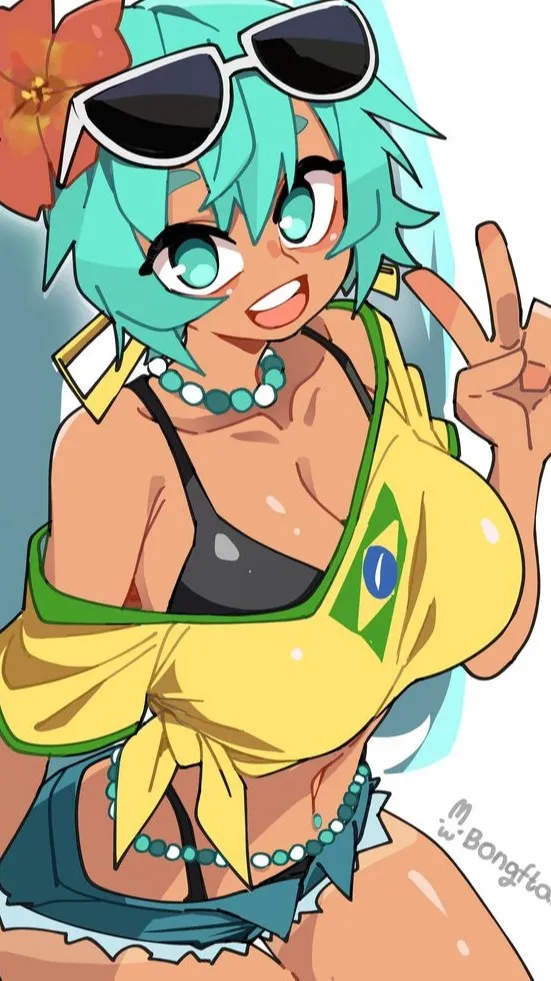 ai character: miku (brasileña) background