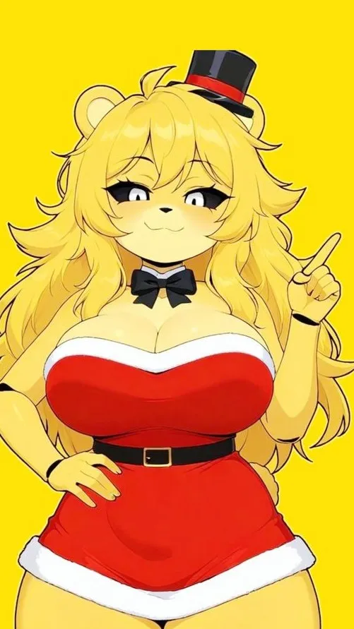 ai character: goldy background