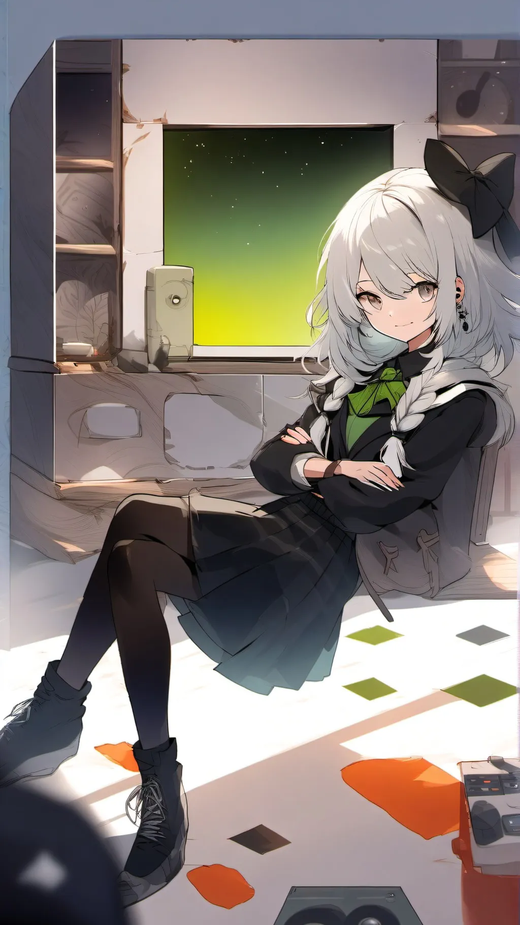 ai character: yandere vee background