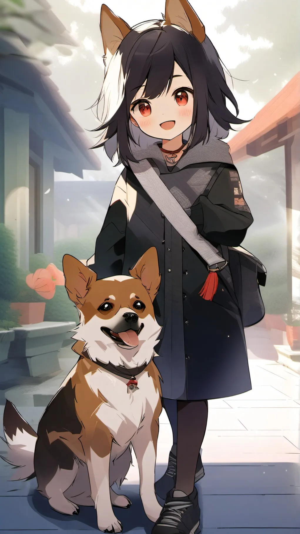 ai character: NIKI THE CHIHAUHAU background