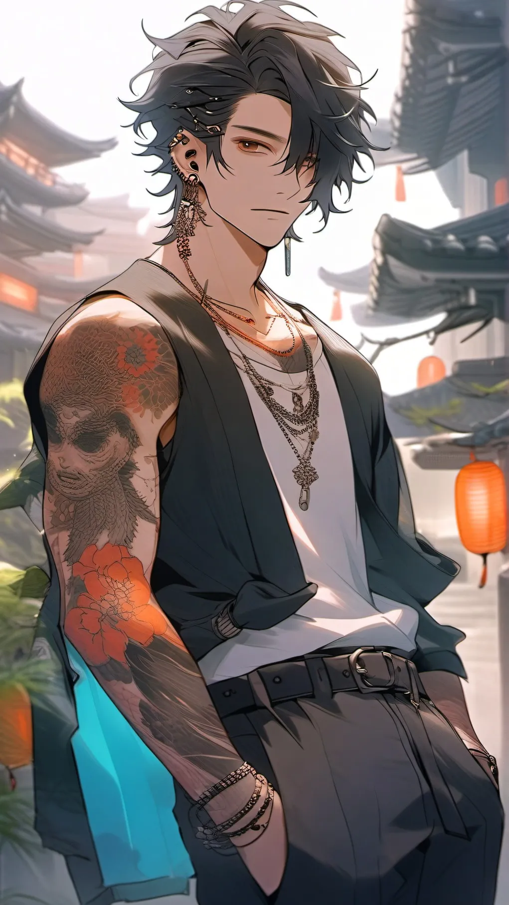 ai character: Malikye background