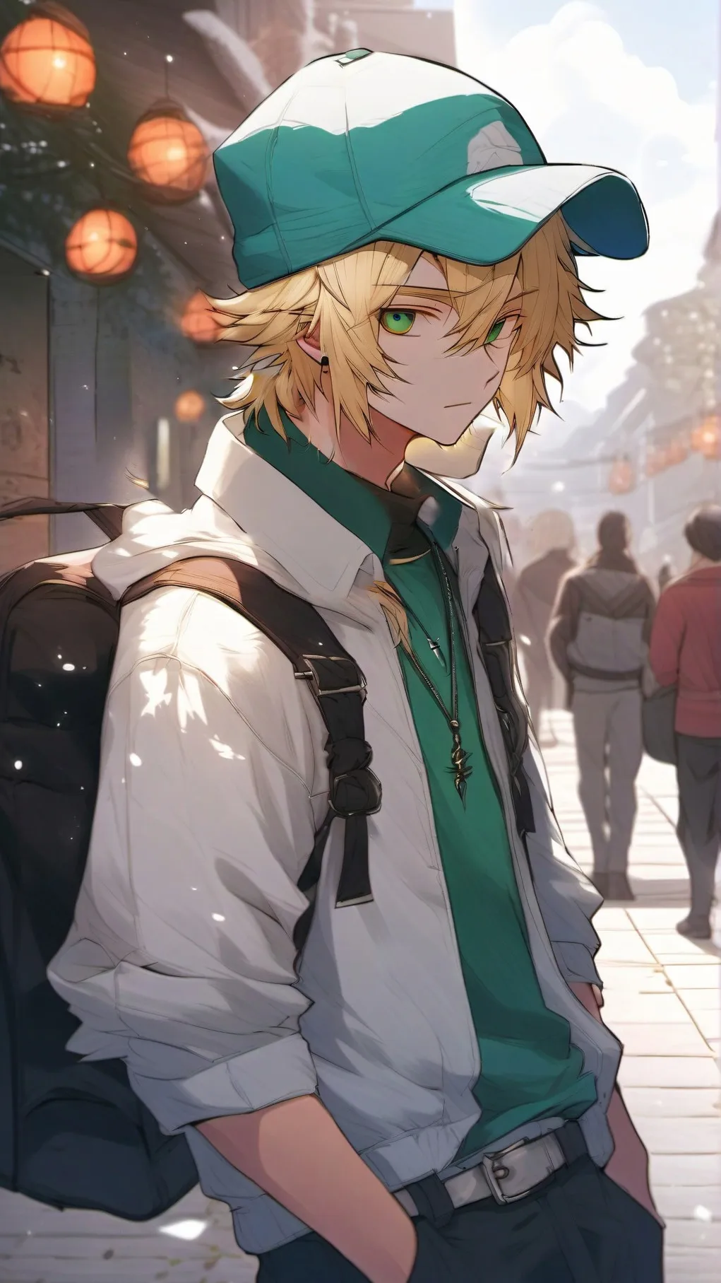 ai character: Lukas background