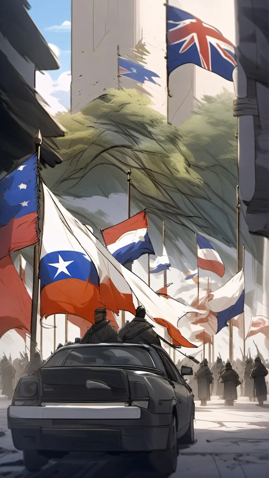 ai character: CH(BL) background