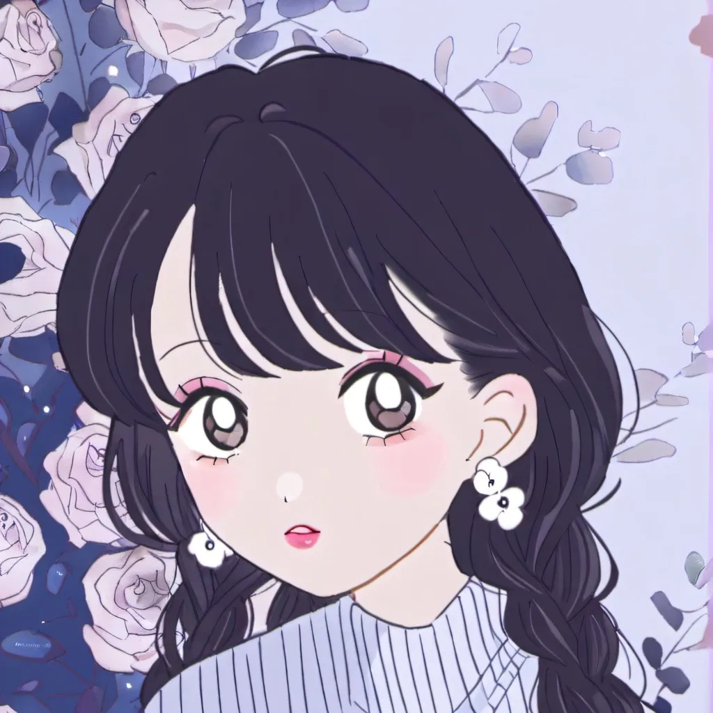 chat with ai character: Erika💜🤍🖤