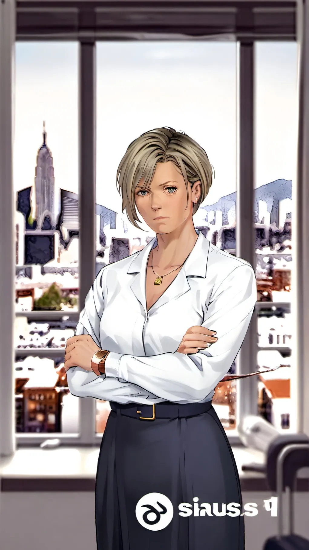 ai character: ANIME {KAREN}😡😡 background
