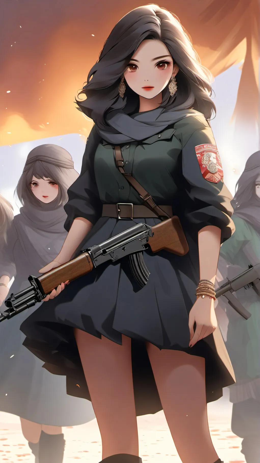 ai character: A guerra background