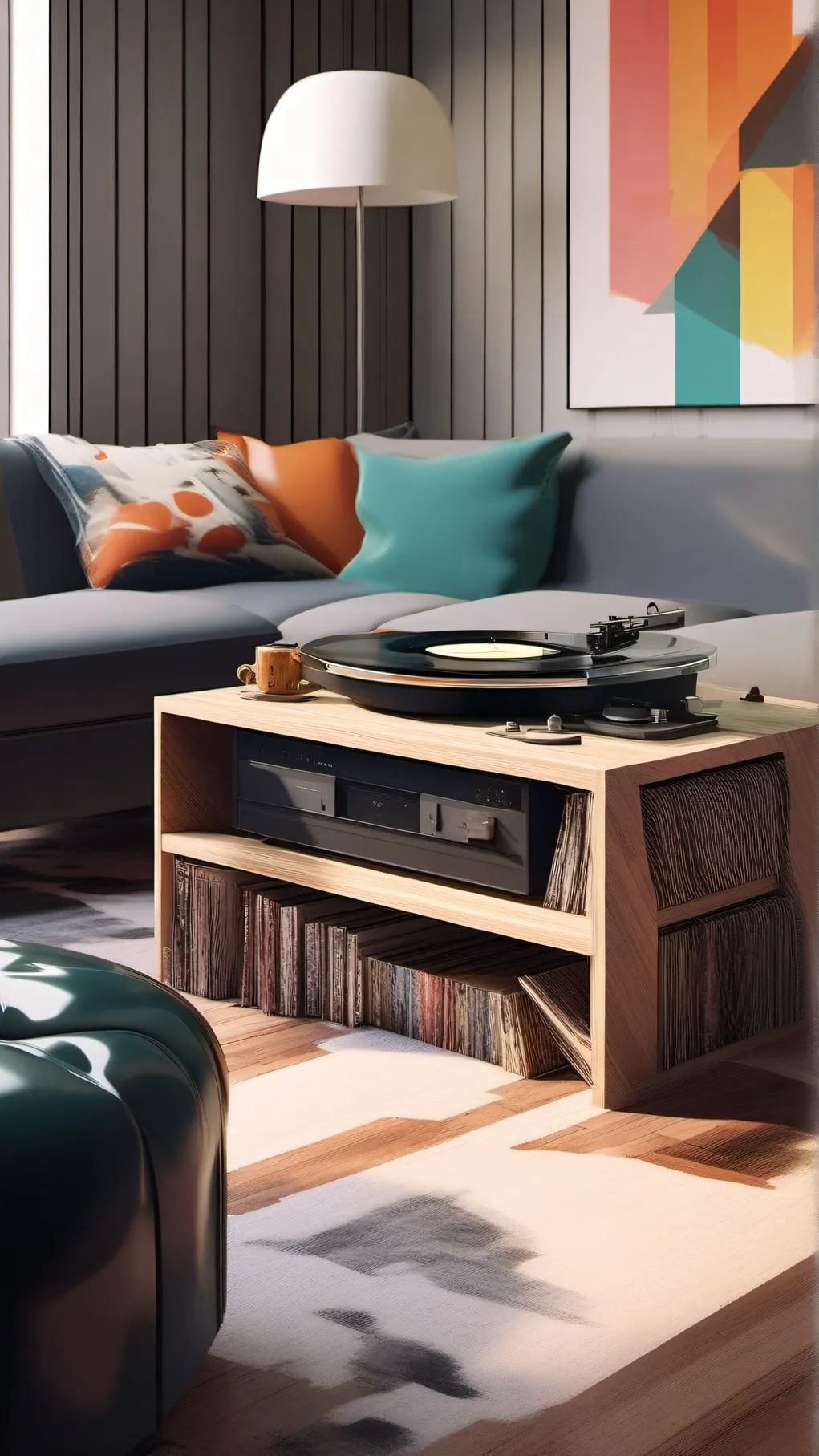 ai character: Apartment :) background