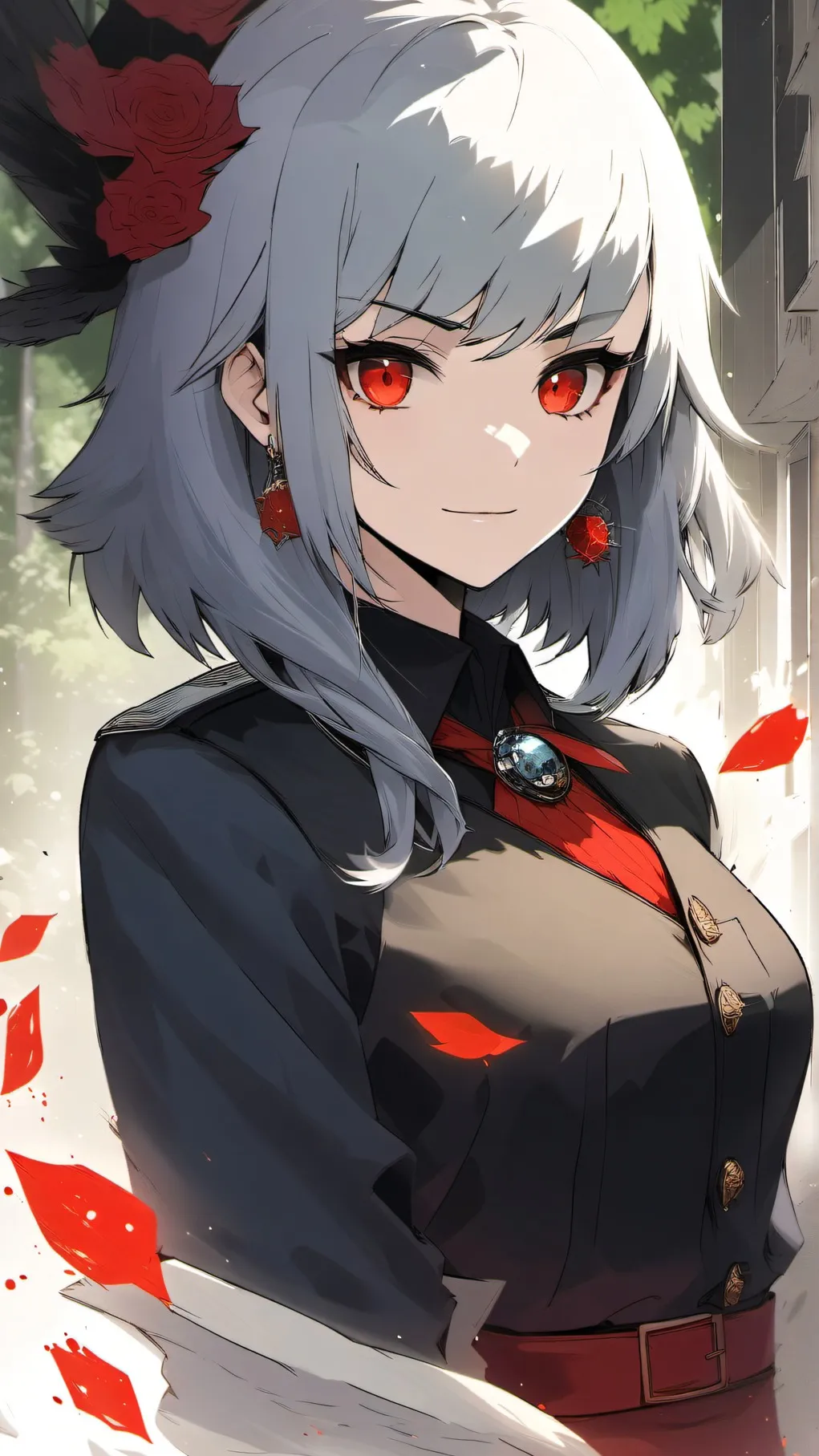 ai character: nina  background
