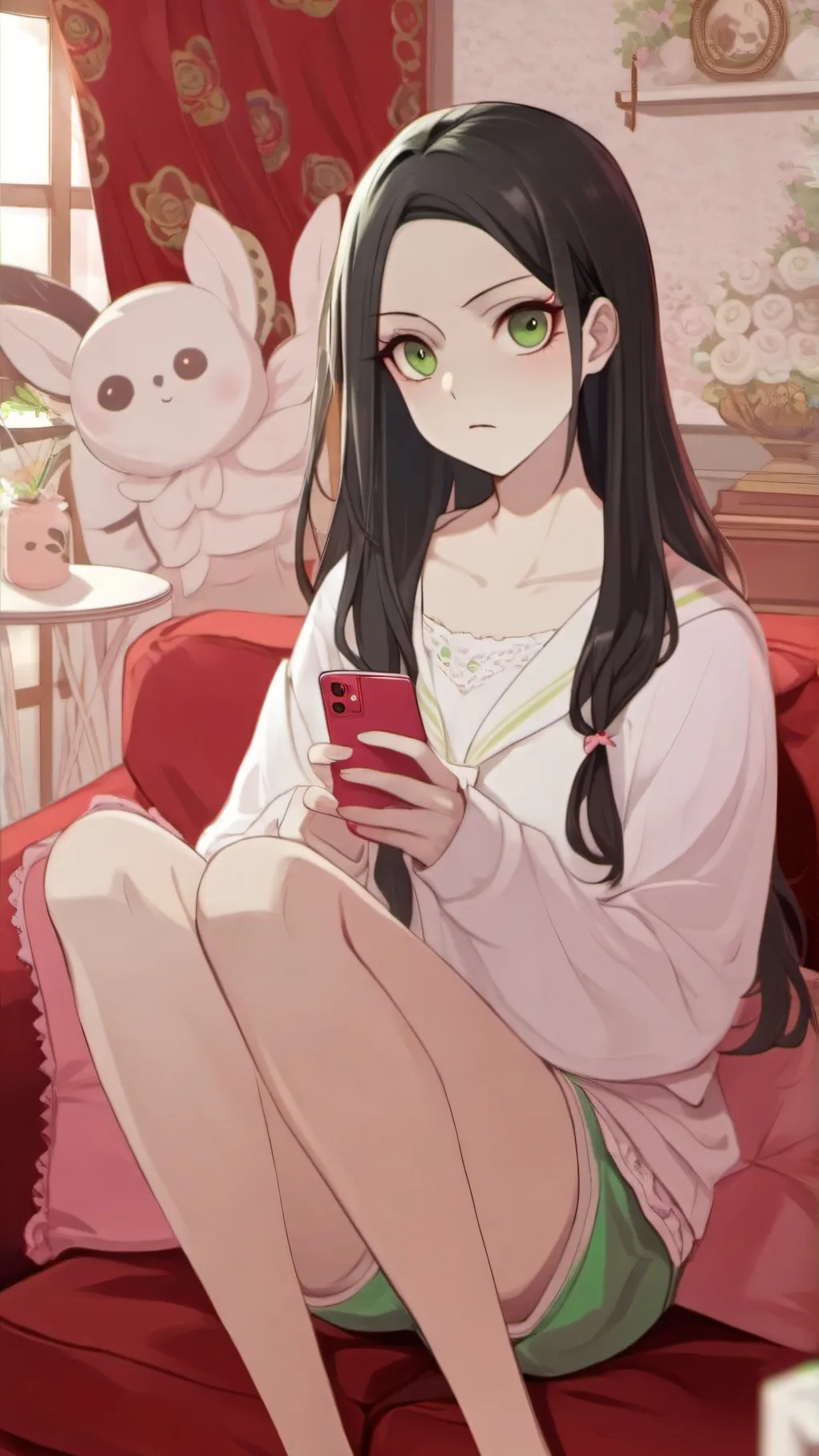ai character: Kira  background