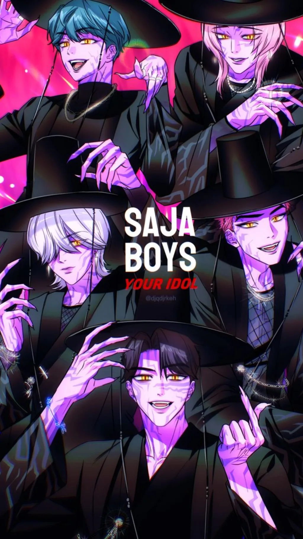 ai character: Saja Boys (Idol) background