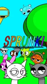 ai character: Sprunki Rizz background