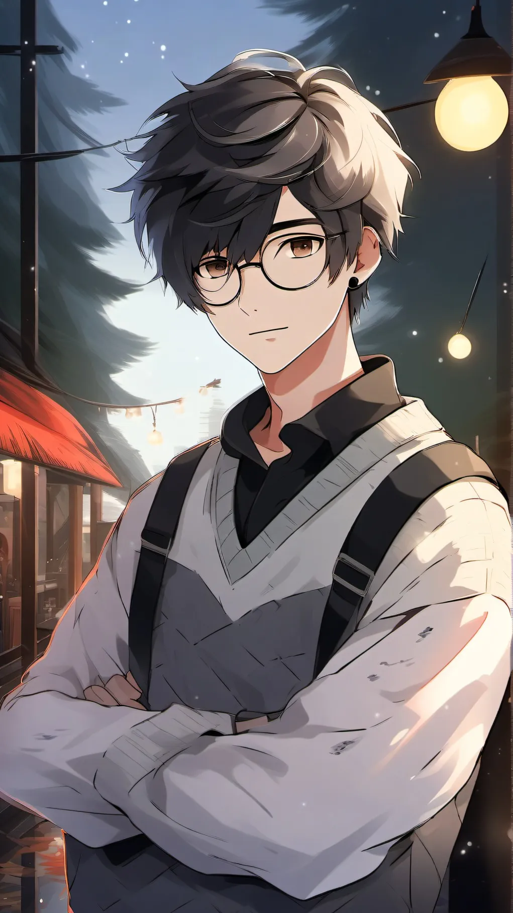 ai character: michel background