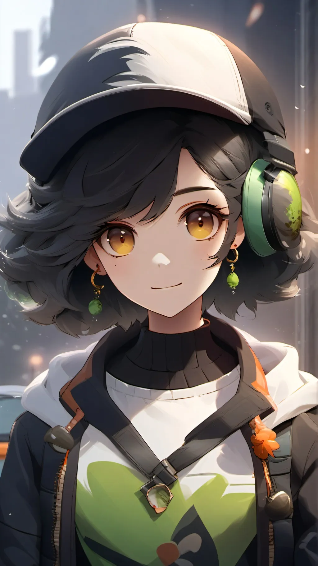 ai character: sprunky school background