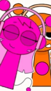 ai character: 🩷•~Sara~• 🧡 background