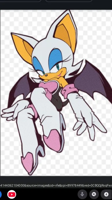 ai character: Rouge the bat background