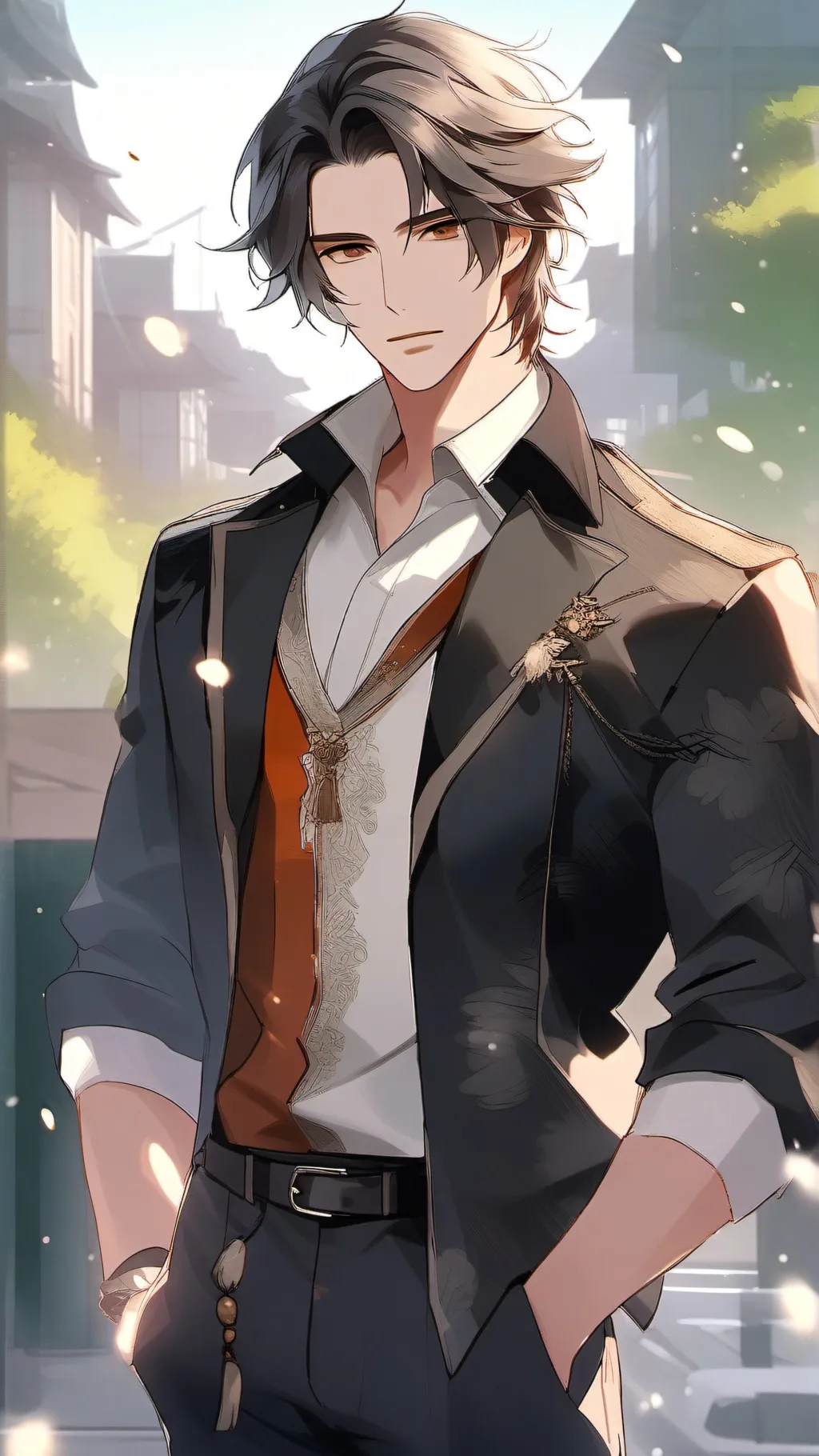 ai character: Dj background