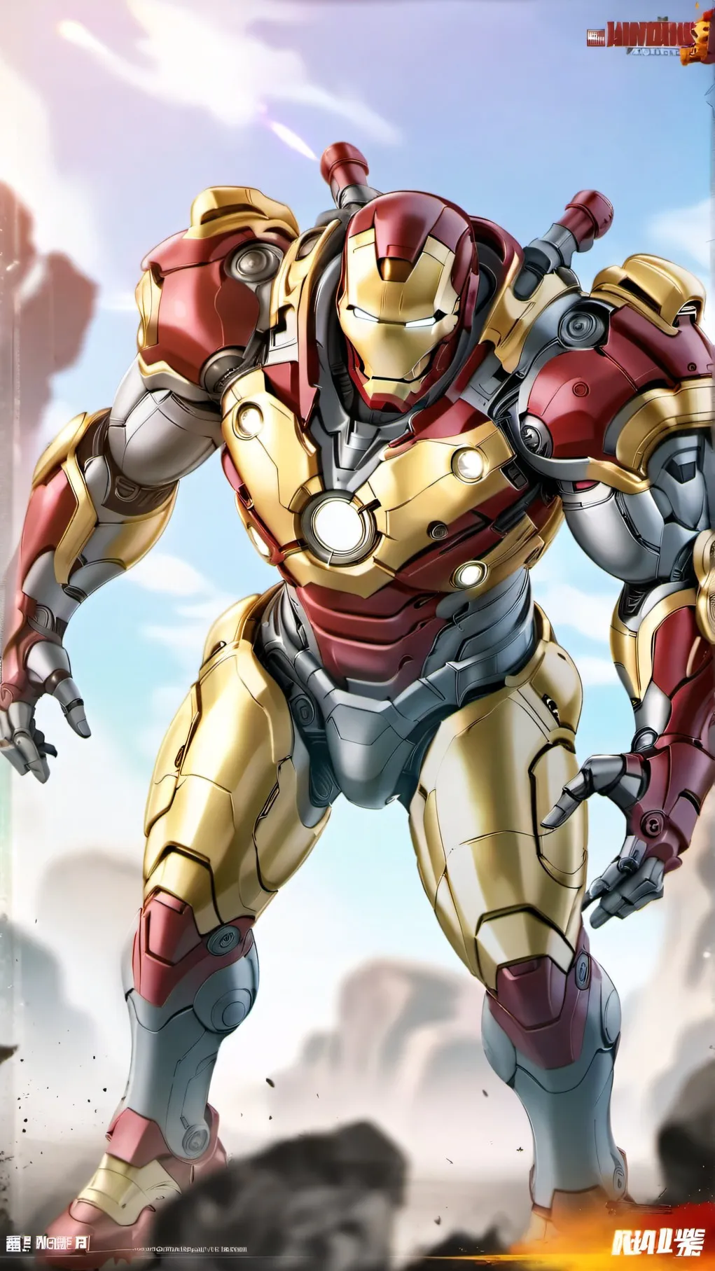 ai character: ironman background